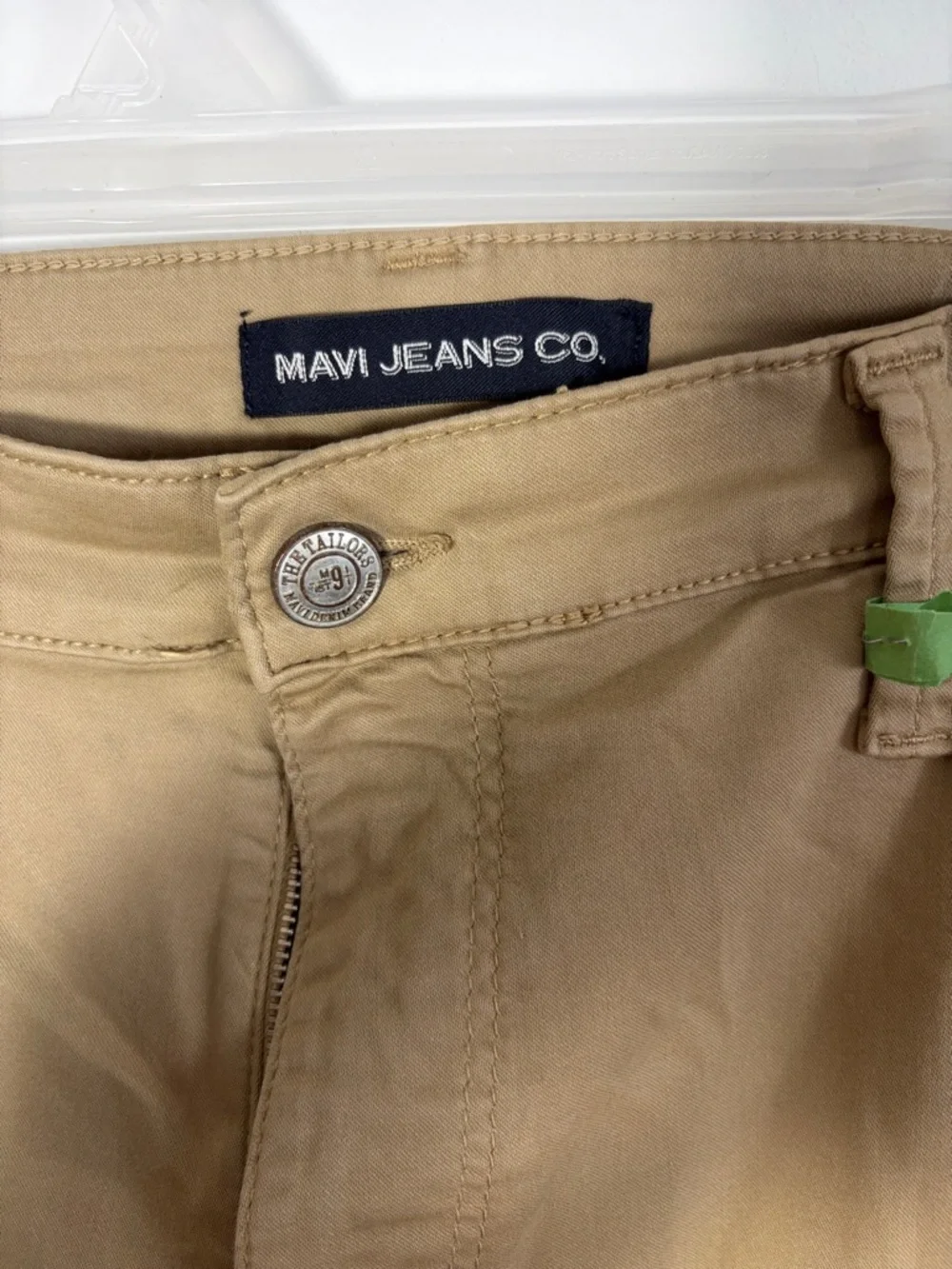 Men’s Mavi Zach Khaki colored Straight Fit Jeans/Pants- 38x32